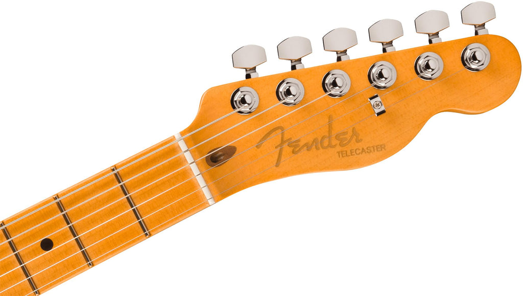 Fender American Ultra II Telecaster - Avalanche Bundle with Case, Strap, Cable, Hat, and Guitar Cleaning Kit