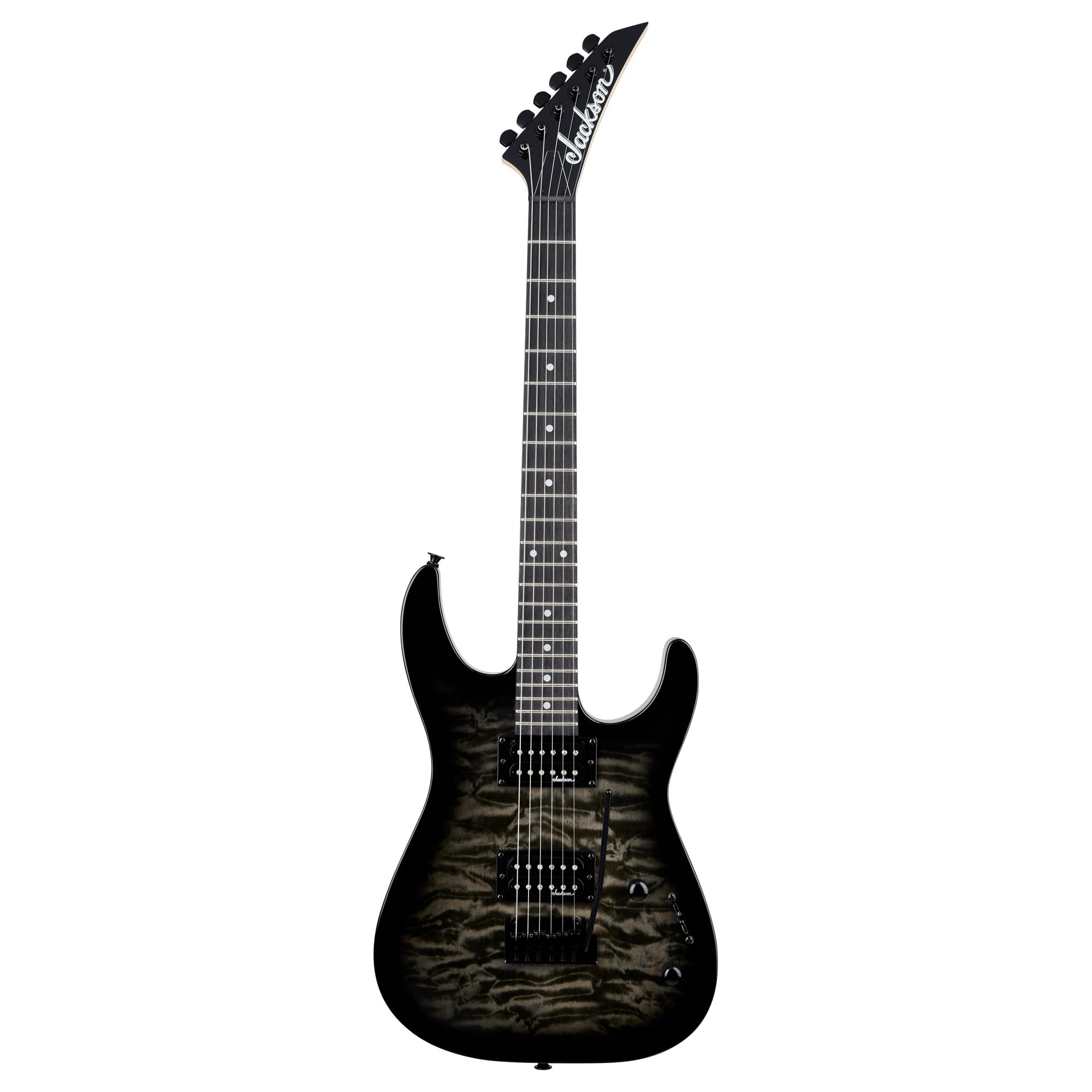 Jackson JS Series Dinky JS11 Electric Guitar - Metallic Red Bundle with Cable, Tuner, Strap, Picks, and Austin Bazaar Instructional DVD
