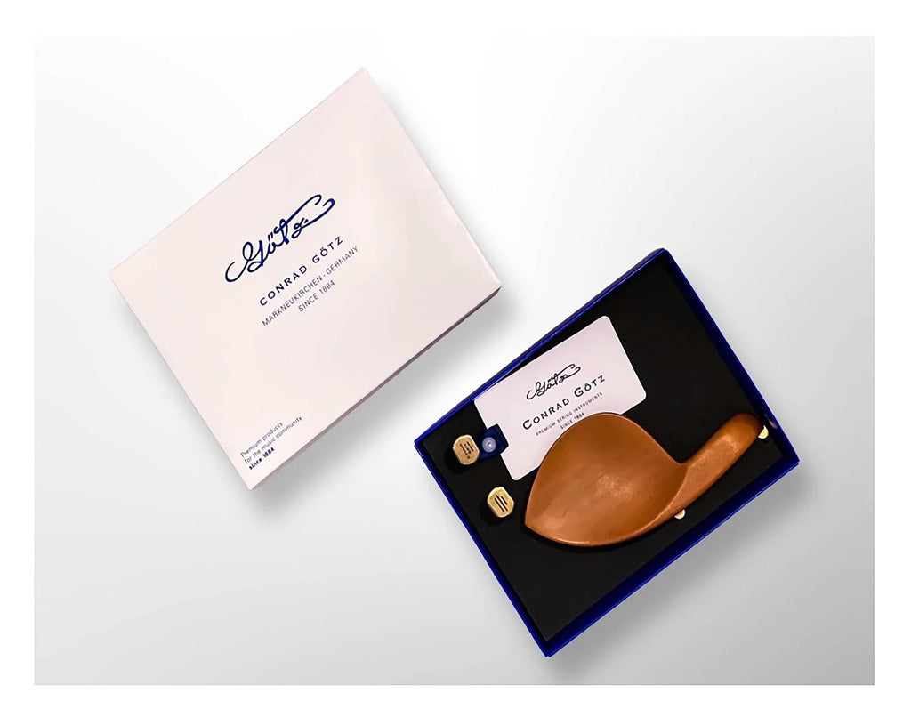 Conrad Götz, ZK-4254, Guarneri Chinrest for Violin 4/4, Rosewood