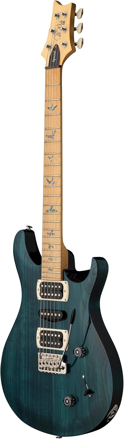 PRS SE Swamp Ash Special, Iri Blue with Bag