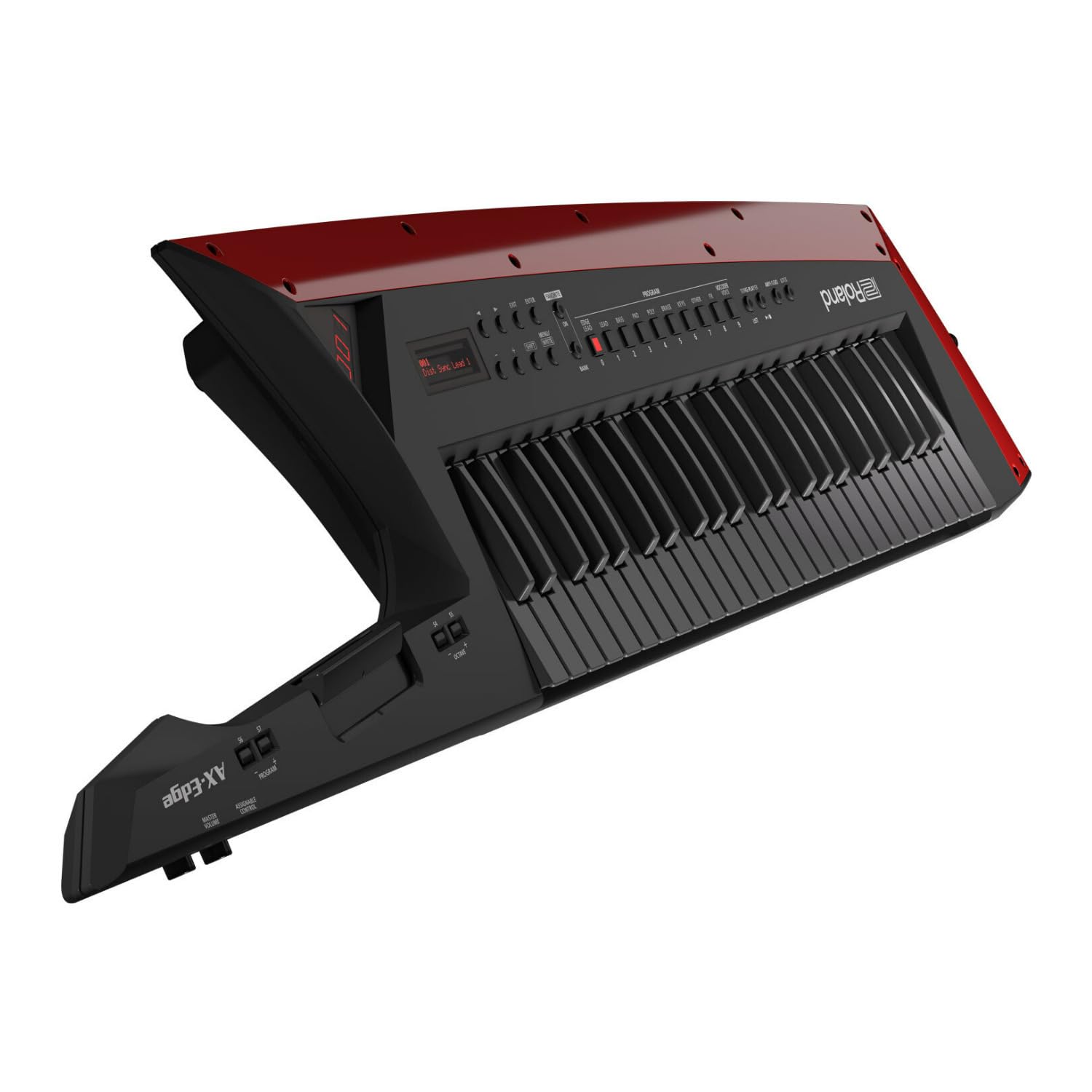 Roland AX-Edge 49-Key Keytar, With Velocity And Channel After Touch, Black