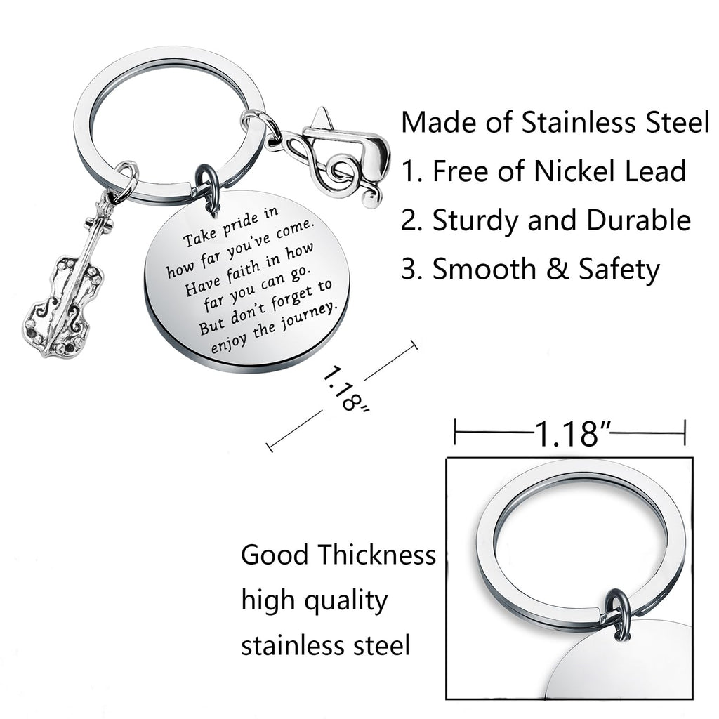 FUSTMW Cello Charm Keychain Cello Music Gift Cello Gifts for Cello Players Keychain Cello Teacher Gifts Cellist Gifts