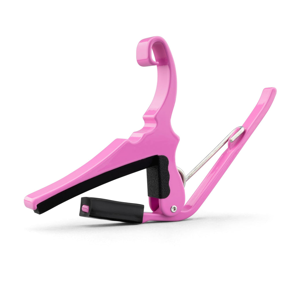 Kyser Quick-Change Guitar Capo for 6-string acoustic guitars, Black, KG6BA