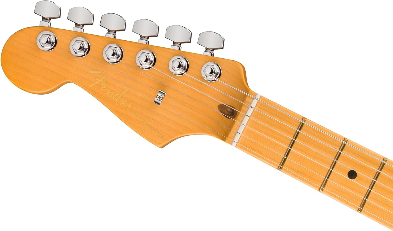 Fender American Ultra II Stratocaster Left-Hand with Maple Fingerboard - Avalanche | Left-Hand American Ultra Ii Strat, Quartersawn Maple Neck and Fingerboard, Ultra Ii Noiseless Pickups, 2-Point Tremolo