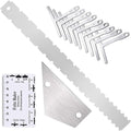Professional Guitar Set Featuring Gauge and String Action Ruler Suitable for Accurate Measurements Portable Guitar Tool
