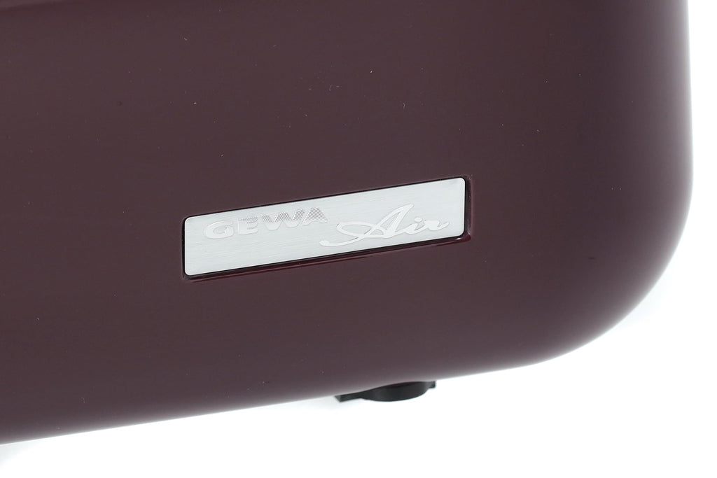 GEWA AIR 2.1 Violin Case Black High Gloss with Additional Side Handle Made in Germany