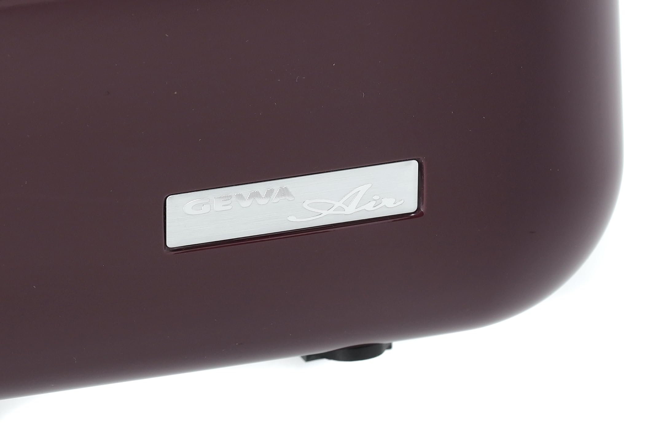 GEWA AIR 2.1 Violin Case Black High Gloss with Additional Side Handle Made in Germany