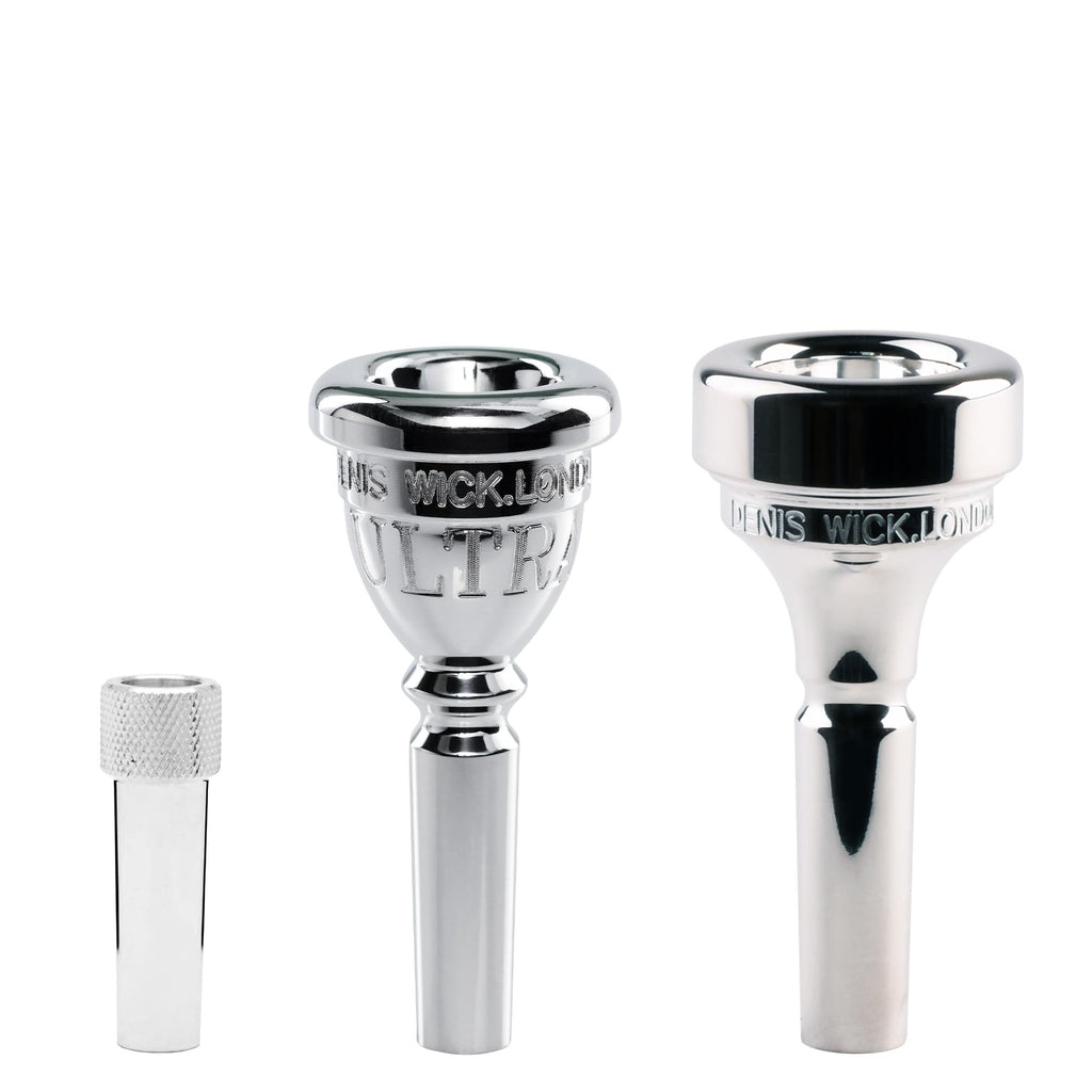 Denis Wick Mouthpiece Adaptor for Trumpet - Silver Plated, Quick & Handy Way Connector for Cornet Players to Trumpet Mouthpiece - Durable Design with Reliable Fit, Suited to Students & Professionals