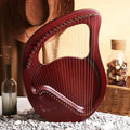 Harp 24 Strings, Portable String Instrument with Carry Bag and Tuning Wrench for Music,Kids,Adults,Beginners,Professional