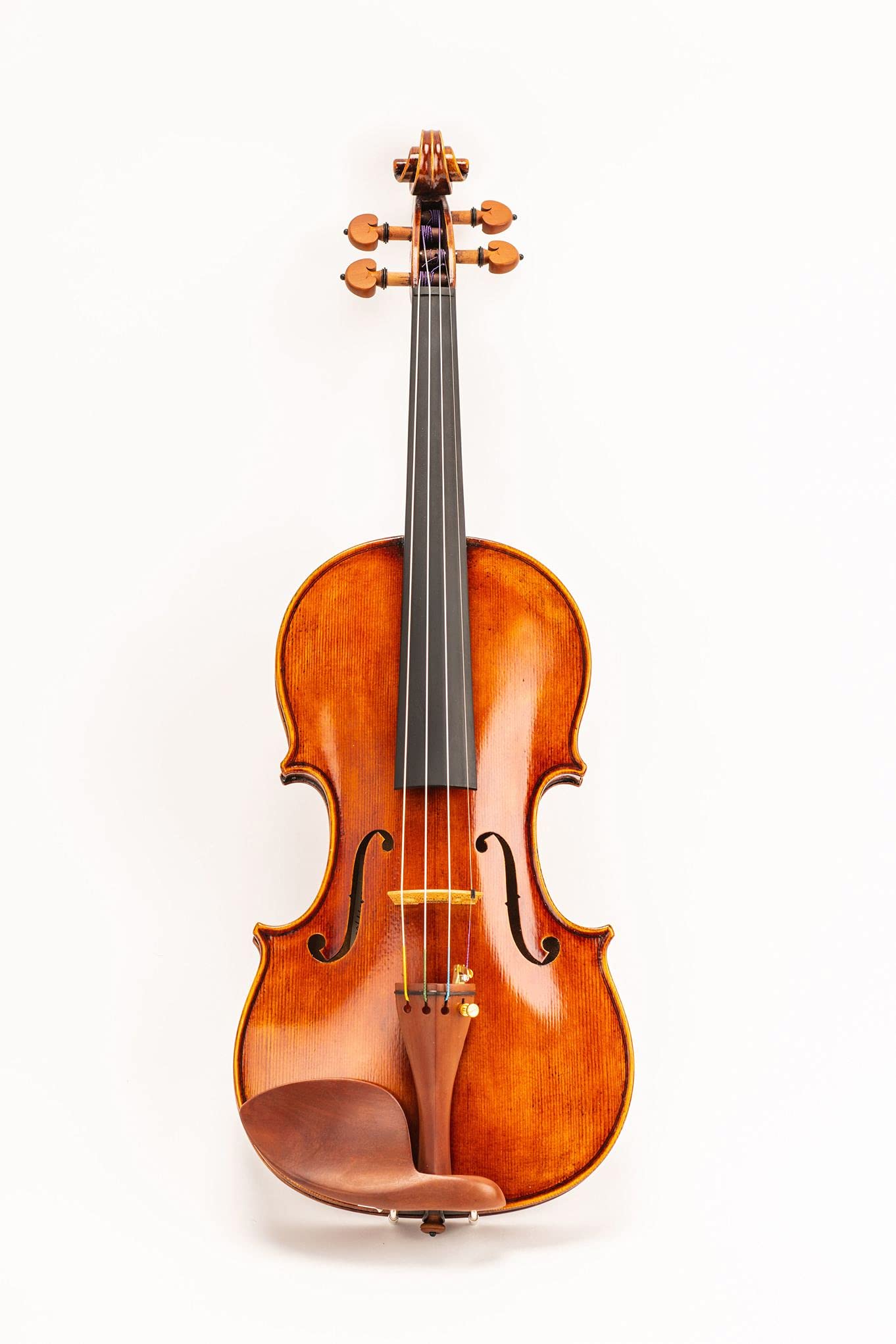 Violin - Model 300 - Light Antique Finish with Dominant Strings, case, bows, shoulder rest, and rosin (Full Size - 4/4 Violin) (4/4 - Full Size)