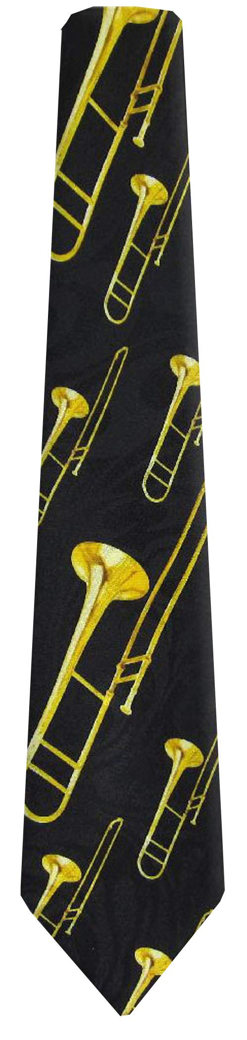 BUYYOURTIES Mens Musical Wind Instrument Neck Tie