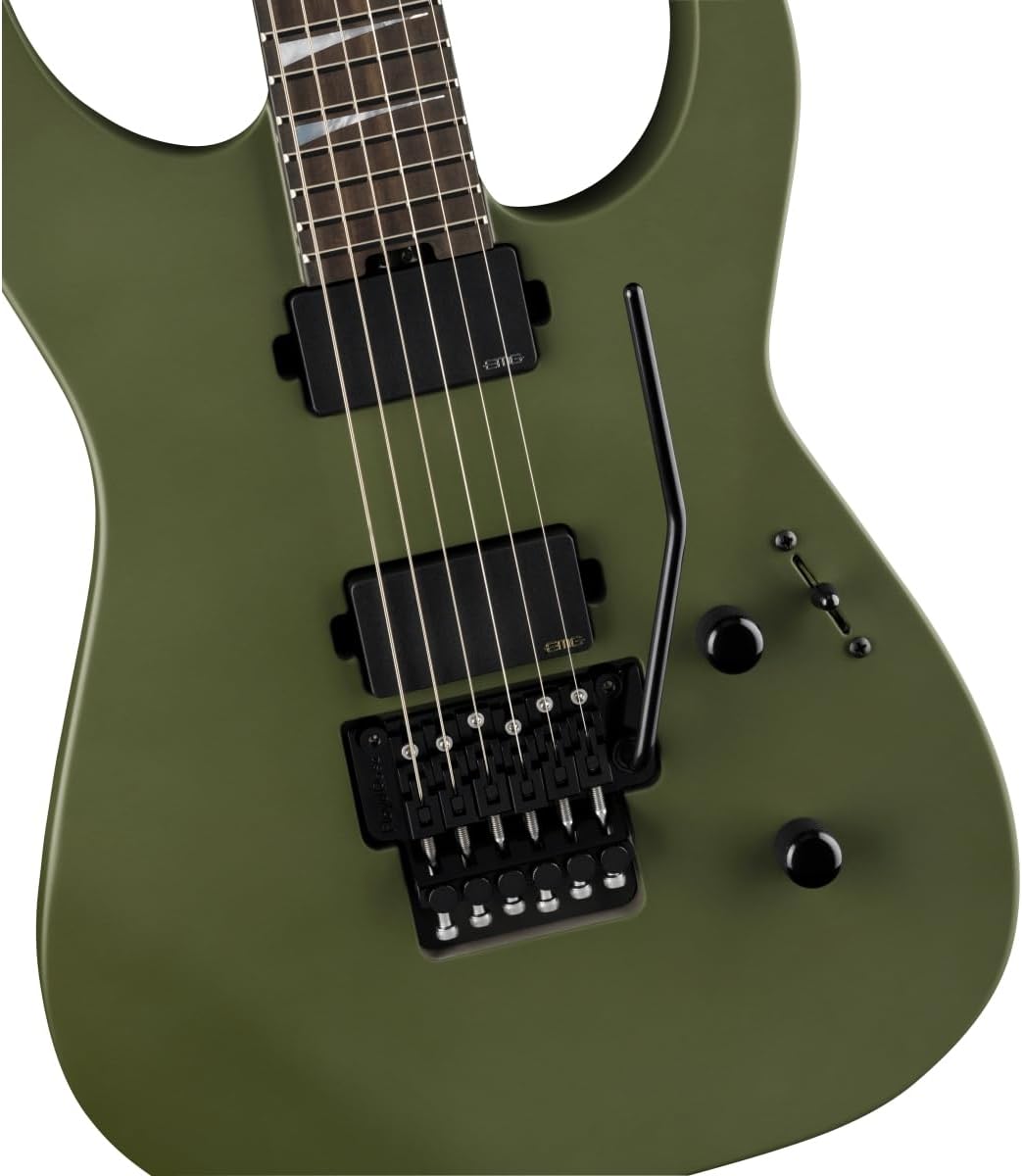 Jackson American Series Soloist SL2MG Electric Guitar - Matte Army Drab
