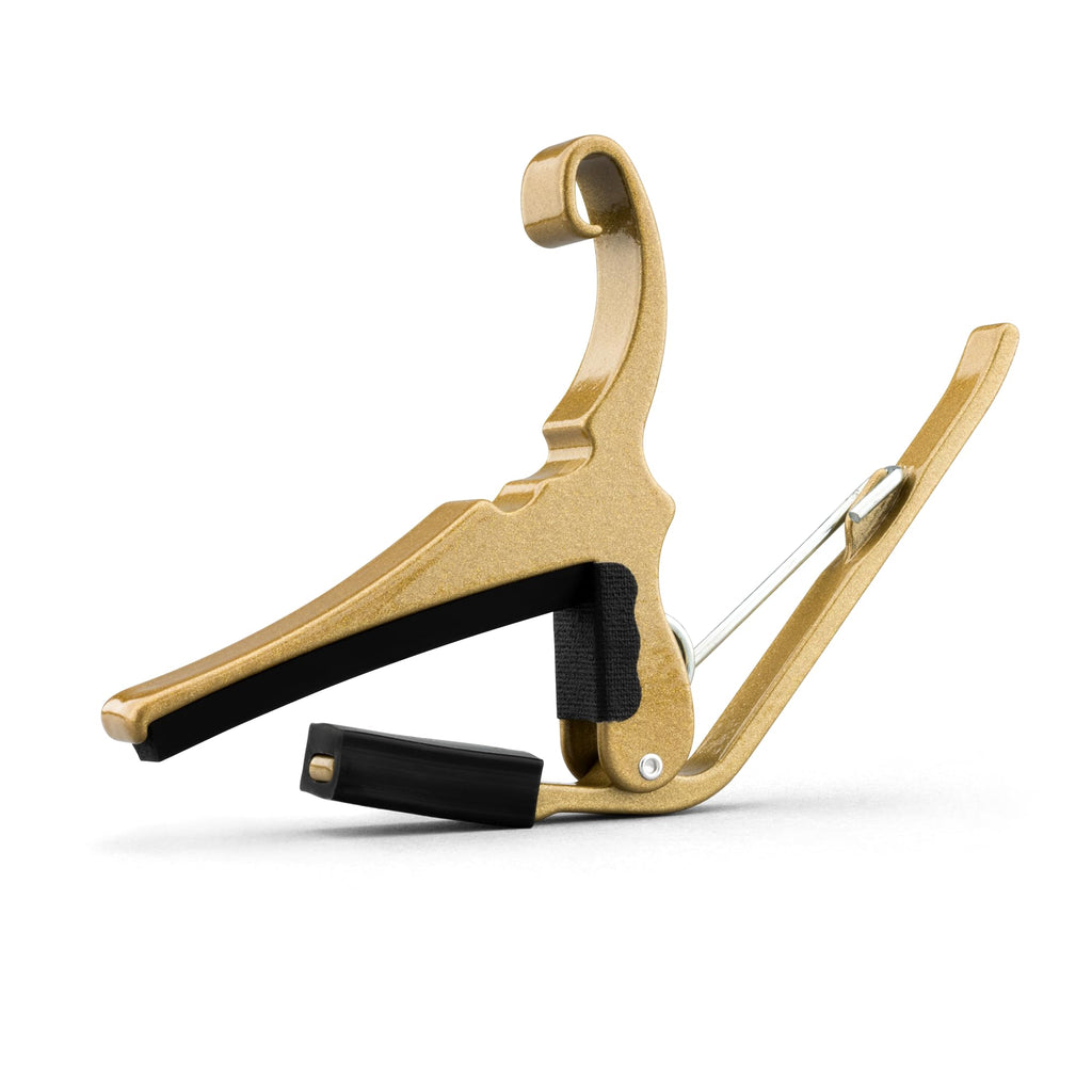 Kyser Quick-Change Guitar Capo for 6-string acoustic guitars, Black, KG6BA