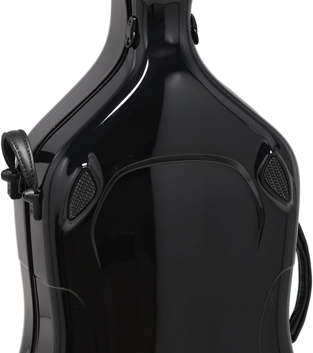 GEWA Air 3.9 Cello Case - Black, 4/4 Size