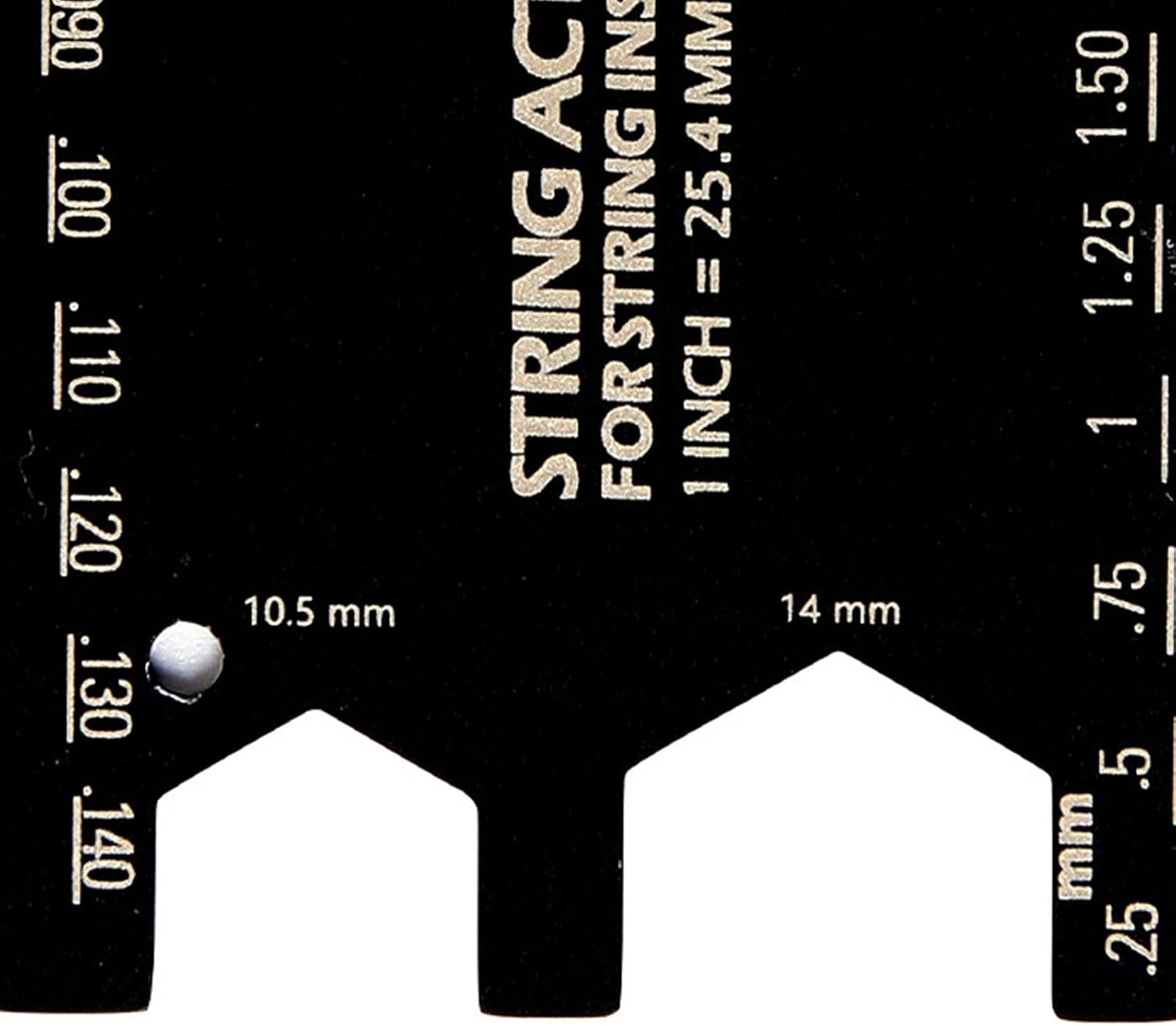 String Action Ruler Precision Setup Tools | Fretboard Radius Gauge Luthier Tools for Performance Measurement Maintenance Repair Player Beginners