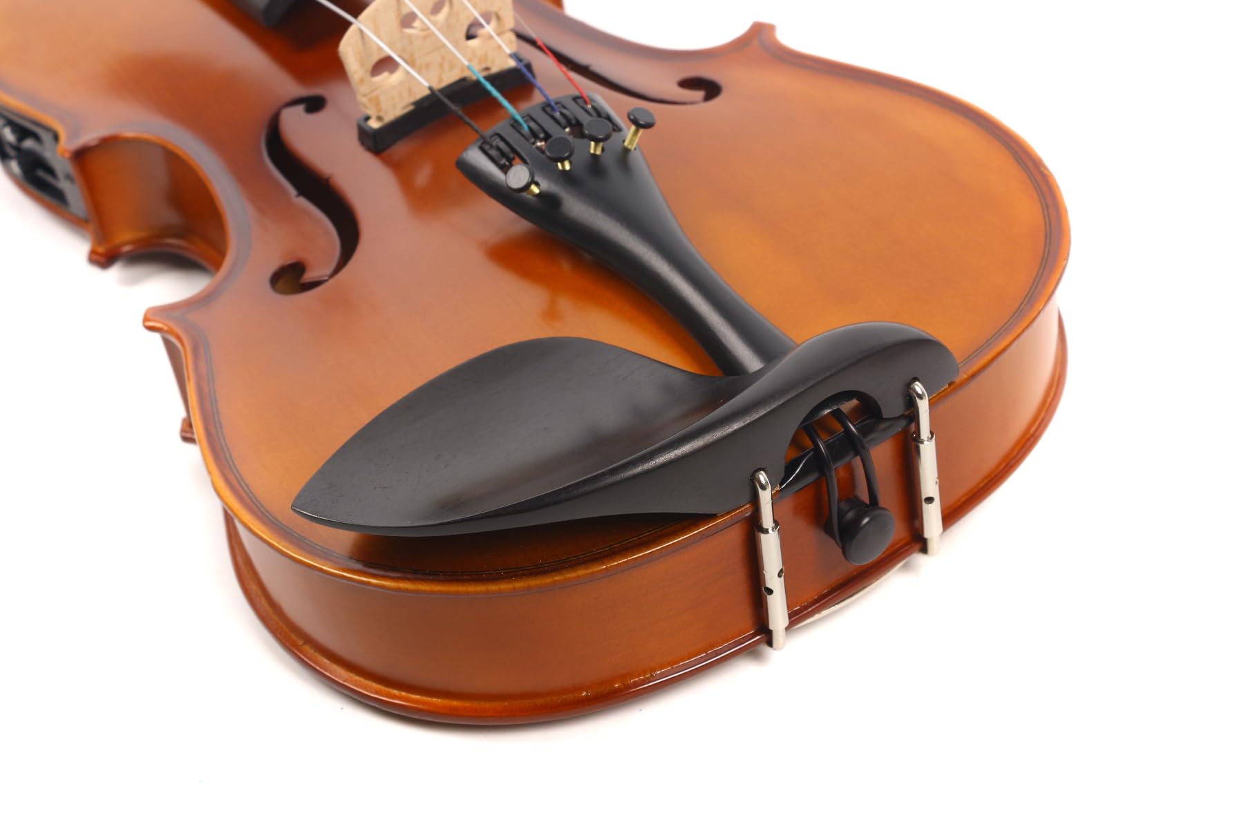 Vetimobato 16 inch 4-String Acoustic Electric Viola for Students, Adults, Professional Maple Spruce Ebony Fittings Handmade Solid Wood Electric Viola with Case, Bow