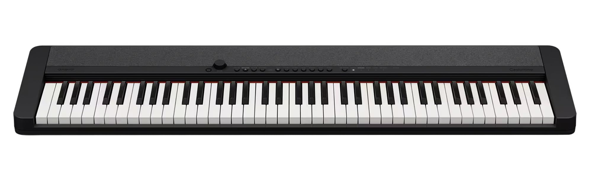 Casio CT-S1 Casiotone 61-Key Portable Keyboard - Black Bundle with Adjustable Stand, Bench, Headphones, Sustain Pedal, Instructional Book, Instructional DVD, and Austin Bazaar Polishing Cloth
