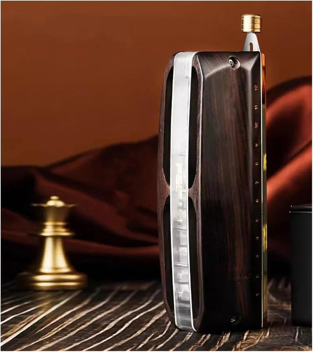 Chromatic Harmonica 12 Holes Mouth Organ Ebony Cover Harp Professional Armonica Instrumentos Wood Musical Instruments