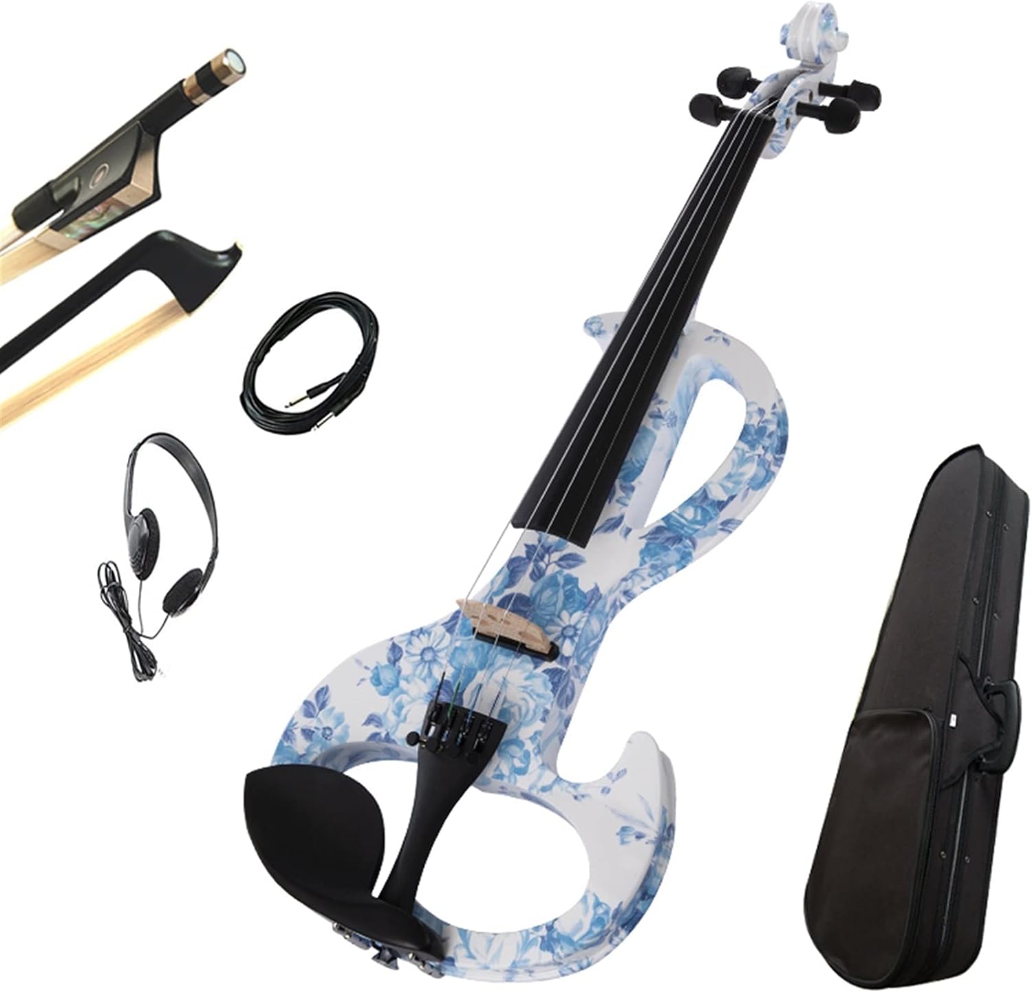 Cello Kit 4/4 Professional European Style Woodworking Multi-Head Shoulder Pad Accessories for Electric Violin Violin
