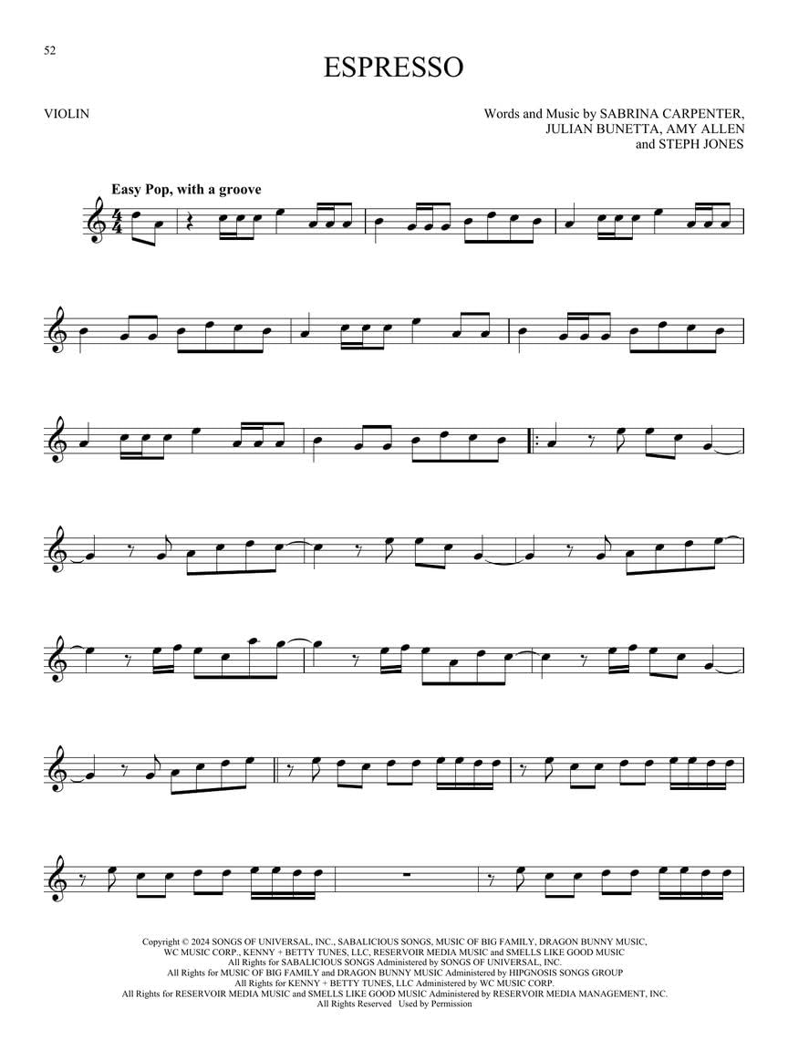 101 Top Hits for Violin | Sheet Music Book for Violin Players | Easy Pop and Viral Songs for Solo Practice and Performance | Modern Violin Songbook with 101 Hit Tunes