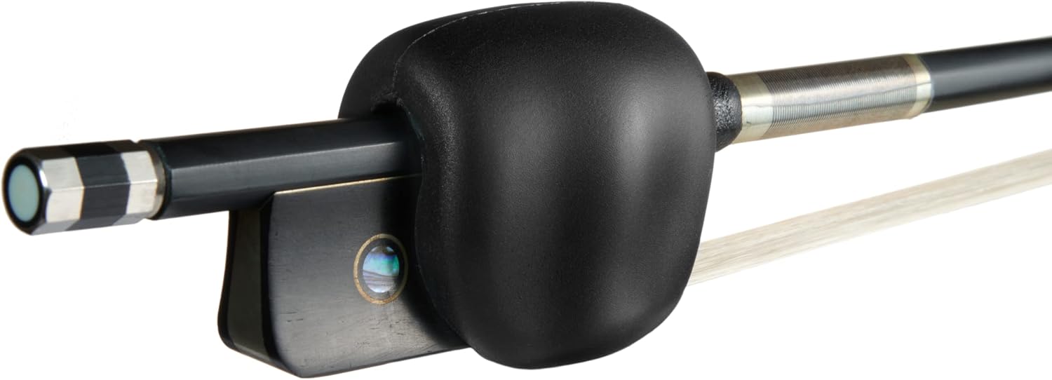 WADA Cello Bow Grip Aid: A Correct Bow Hand without Strain. A Second to Attach to the Bow and Remove. You can Concentrate on your Sound and Music with a Relaxed Hand and Arm from the Beginning.