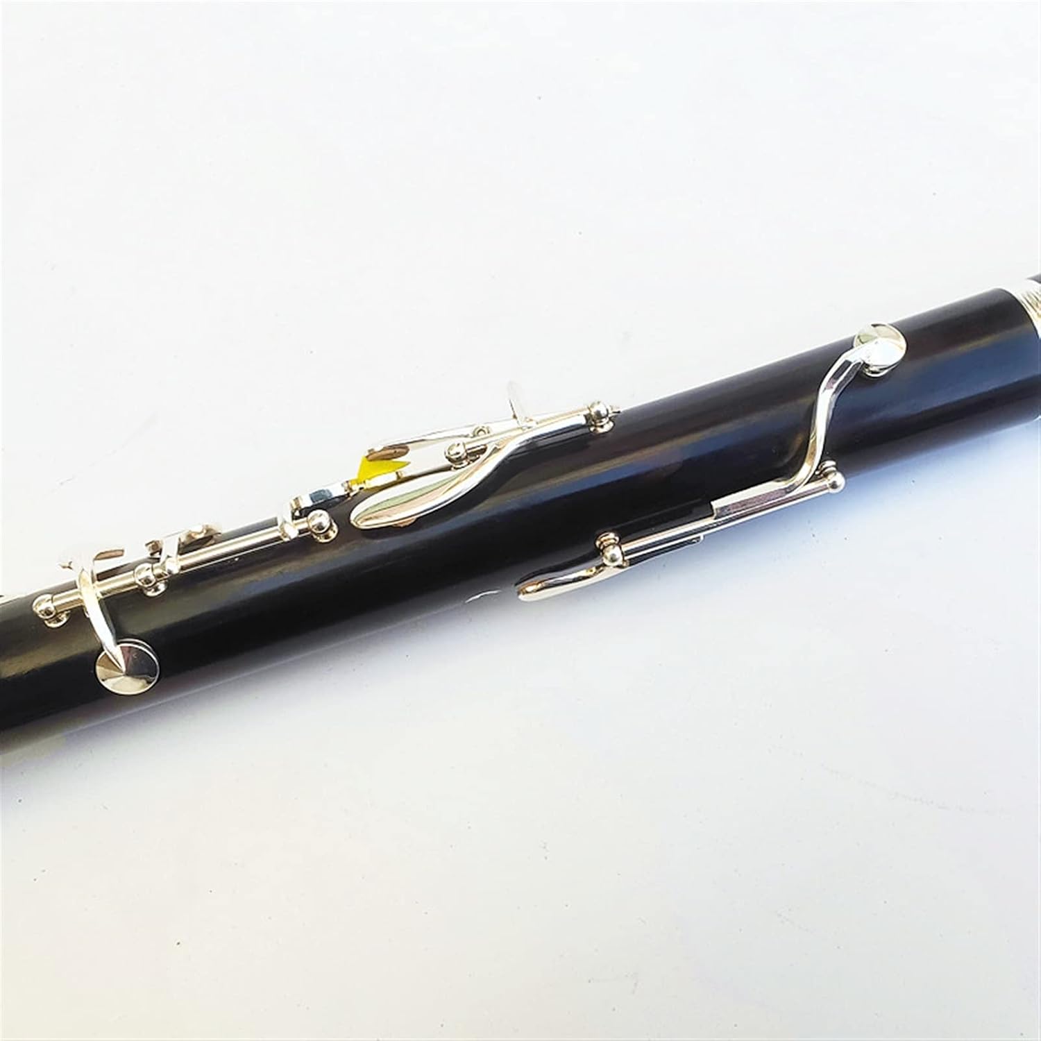 18 Key Clarinet G Tune Ebony Clarinet Silver Plated Keys Professional Musical Instrument with Case Professional Clarinet