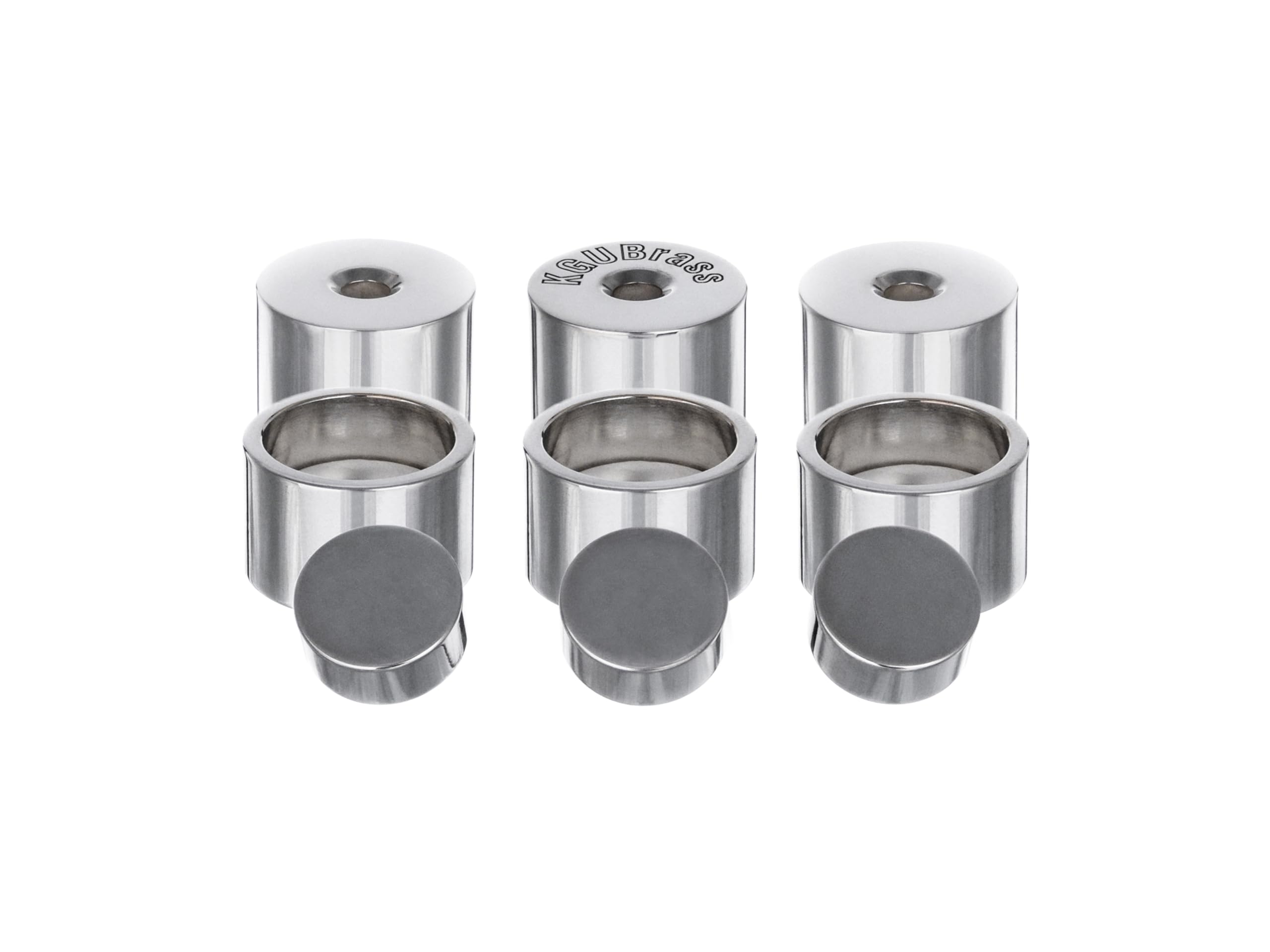 Trumpet Trim Kit for improving the sound. For all Bach Stradivarius Trumpet. Custom made KGUBrass (HEAVY, Antique Bronze Lacquer)