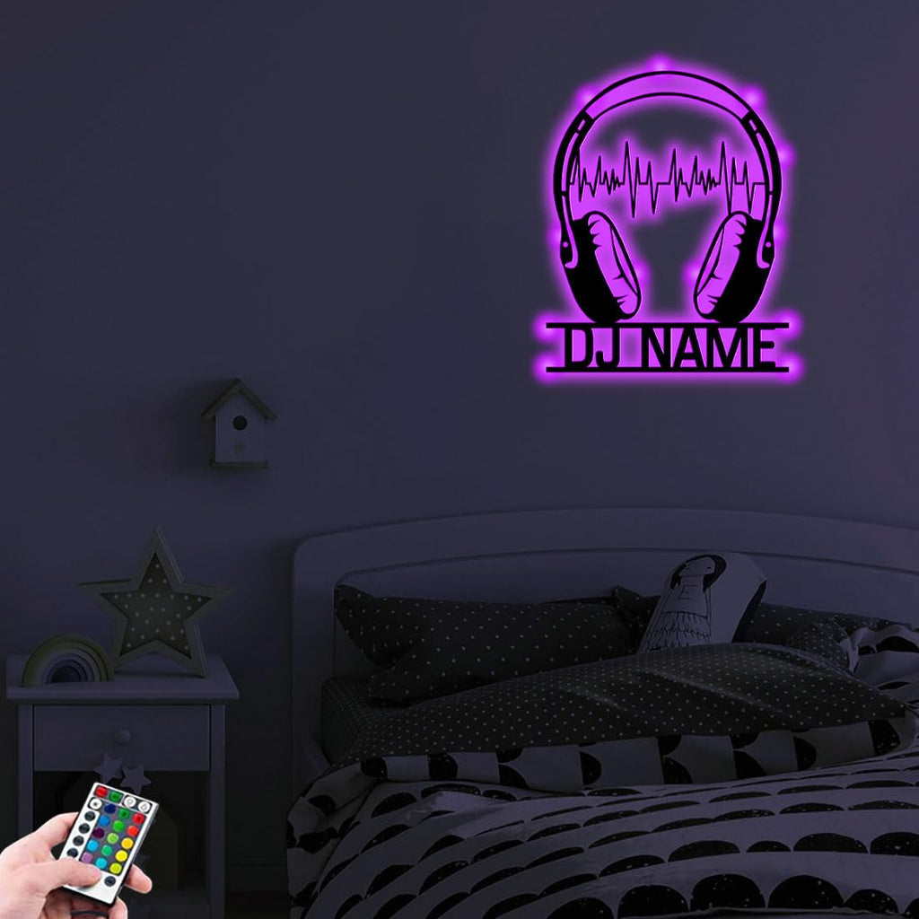 Personalzied Guitarist Name Wall Sign LED Lights Custom Cello Wall Art Music Neon Sign Electric Guitar Night Light Rock DJ LED Lamp Music Studio Plaque Musical Shed Name Plaque for Teacher