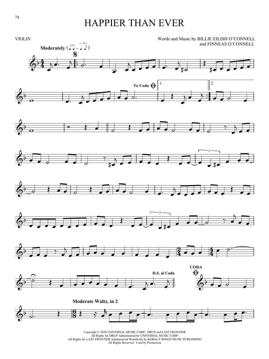 101 Top Hits for Violin | Sheet Music Book for Violin Players | Easy Pop and Viral Songs for Solo Practice and Performance | Modern Violin Songbook with 101 Hit Tunes