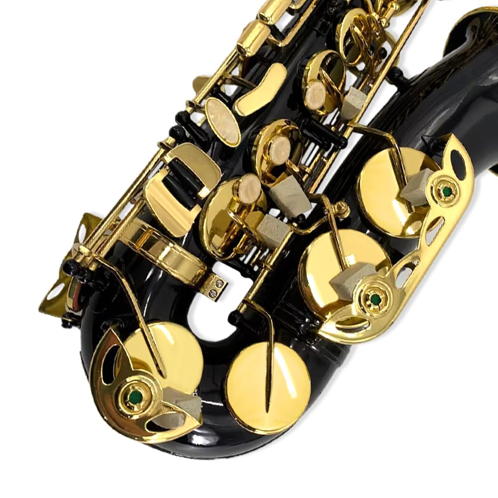 Straight Soprano Saxophone – Bb Brass Sax with Case, Mouthpiece & Full Accessories for Beginner & Adult