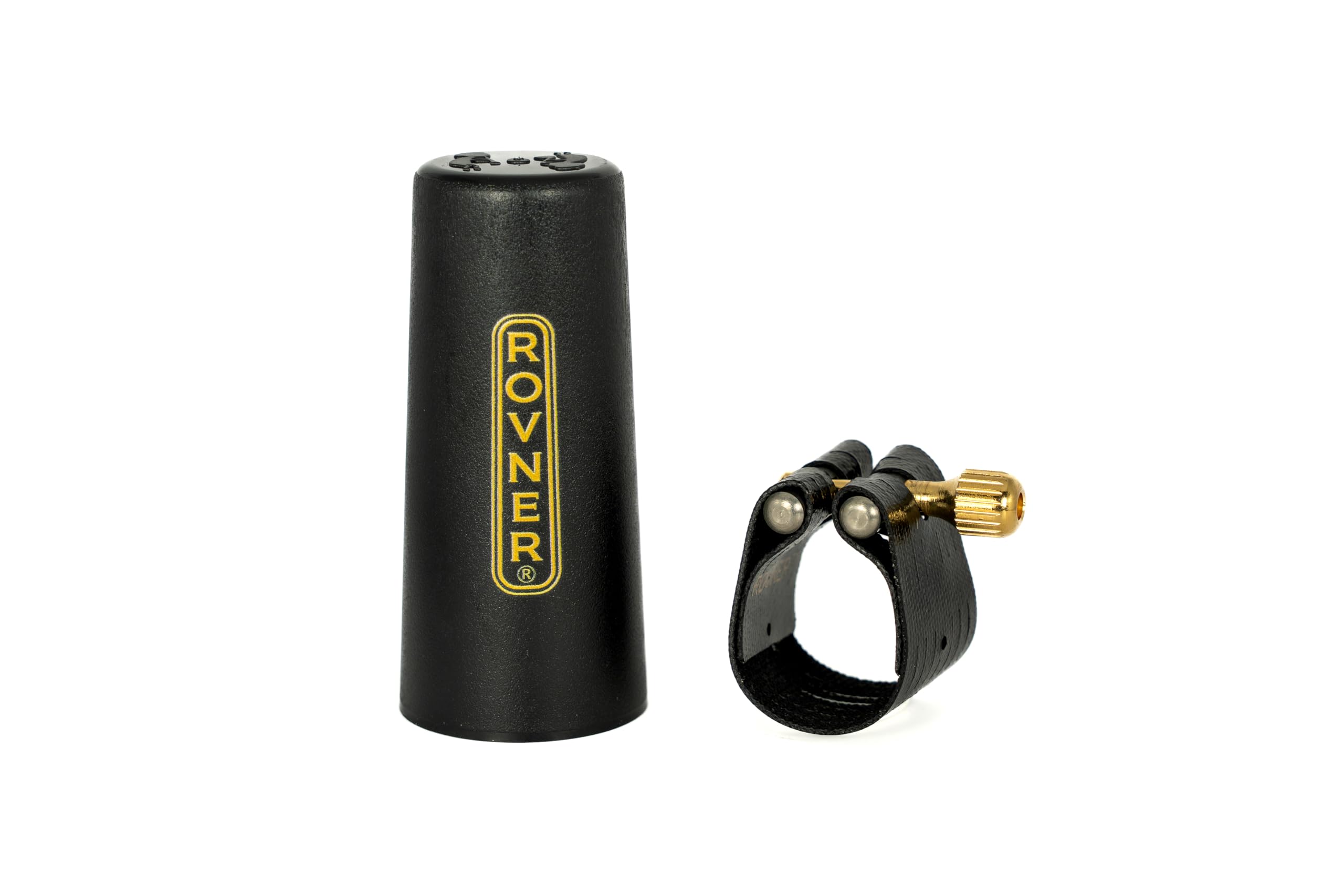 Rovner Ligature & Plastic Cap for Tenor Standard Saxophone - Versa Ligature for Metal Mouthpiece (V-3ML)