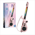 Kids Electric Stringless Musical Guitar Beginner Ages 5-9, Boy Toys Age 6-8 Gifts for 5 6 7 8 9 10 Year Old Boys Birthday Gift Ideas Cool Musical Instruments Toy Age 8-10 Years Old
