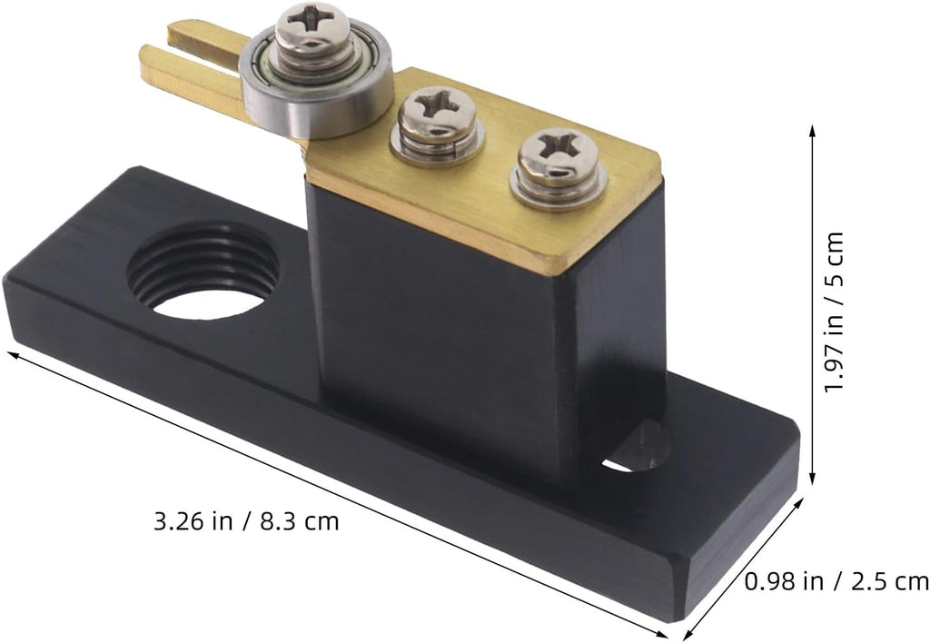 YARNOW Violin Luthier Tools, Electric Purfling Cutter Stand for Violins, Violas, and Cellos Making, Precise Groove Cutting Tool for Inlay Work