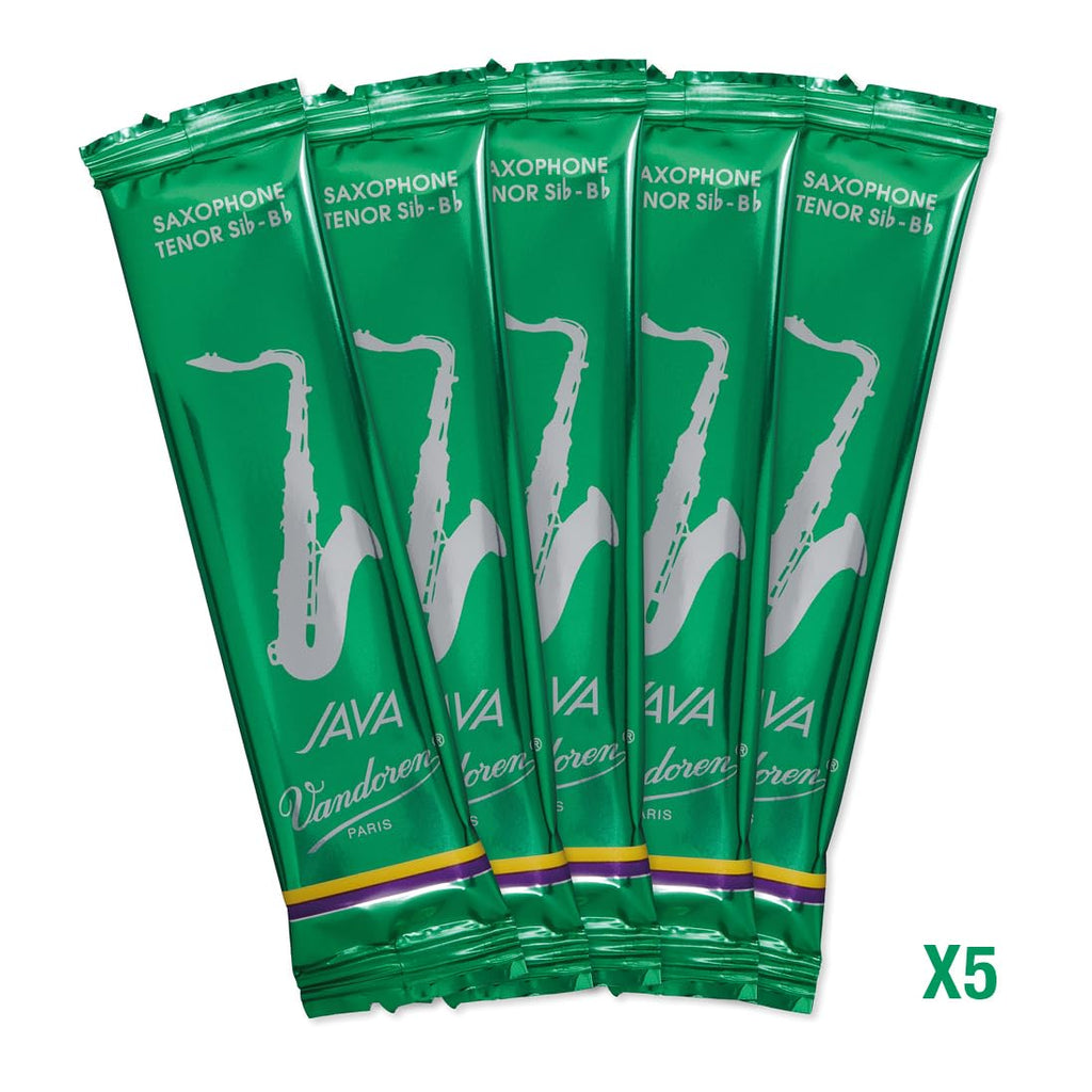 Vandoren SR2725 Tenor Sax JAVA Reeds Strength 2.5; Box of 5