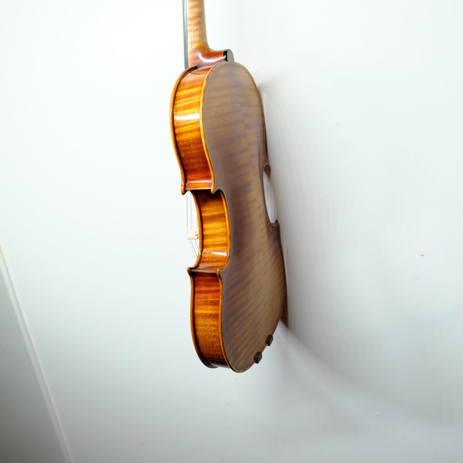 Master 4/4 Full-Size Violin | Hand-Varnished with 20+ Year Aged Italian Spruce & Bosnian Maple | Professional Orchestra Instrument for Professional soloists and session players (VIO1328)