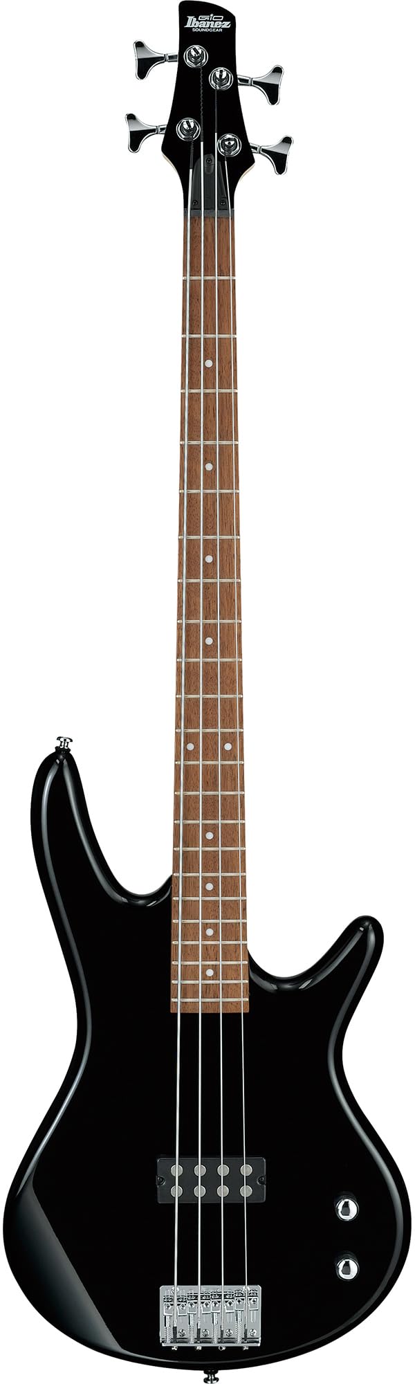 Ibanez GSR205B SR Gio 5-String Bass Guitar - Walnut Flat Bundle with Gig Bag, Tuner, Strap, Cable, Austin Bazaar Instructional DVD, and Polishing Cloth