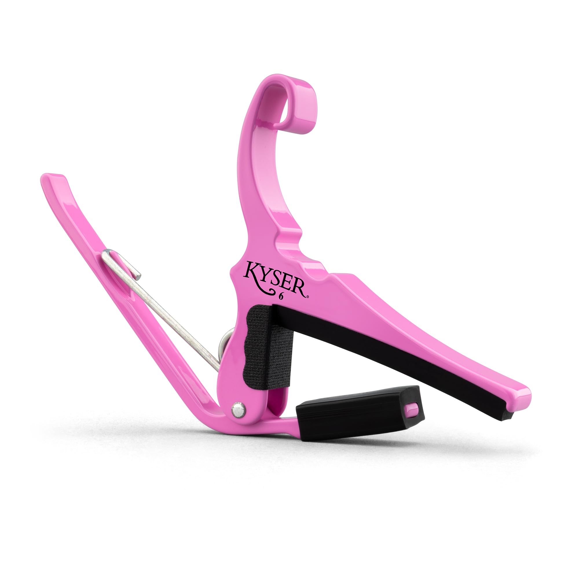 Kyser Quick-Change Guitar Capo for 6-string acoustic guitars, Black, KG6BA