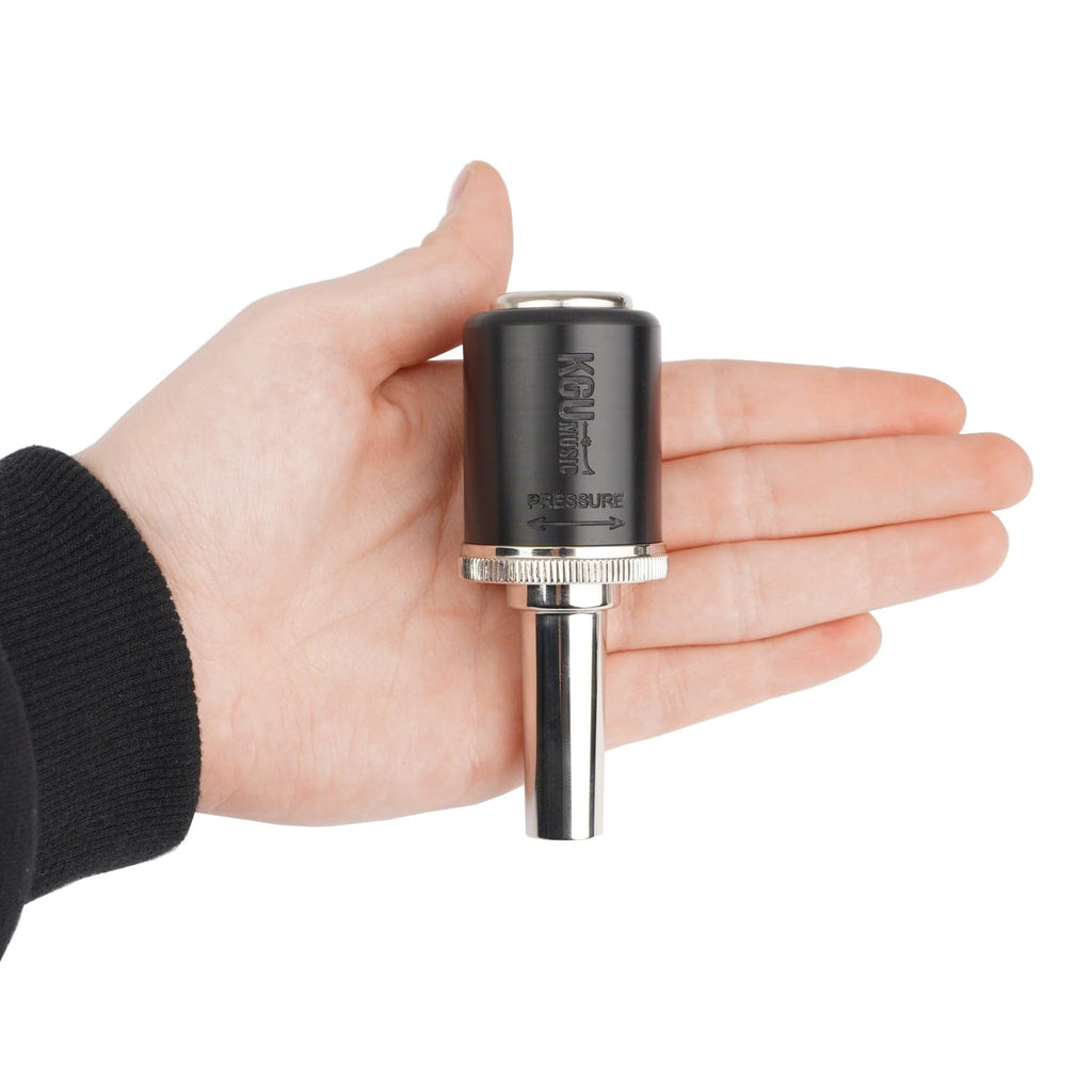 Optimizer for Trombone with LARGE SHANK mouthpieces Practicing and playing without Excessive Mouthpiece Pressure The device for correcting excessive pressure Must-have for brass players