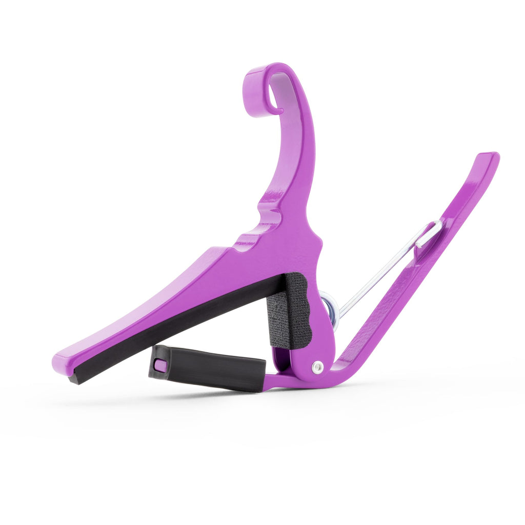 Kyser Quick-Change Guitar Capo for 6-string acoustic guitars, Black, KG6BA