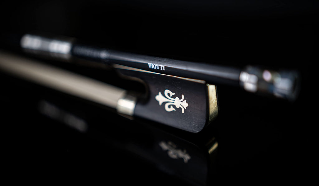 Viotti Carbon Fiber Cello Bow, Hand Crafted by Professional Bow Makers, Strong, Stiff & Well Balanced, Made with Mongolian Horse Hair, For Cellist of All Skill Levels
