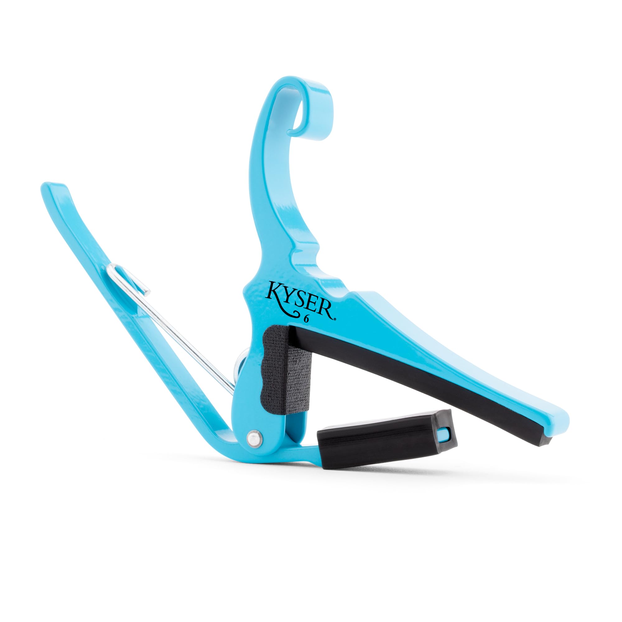 Kyser Quick-Change Guitar Capo for 6-string acoustic guitars, Black, KG6BA