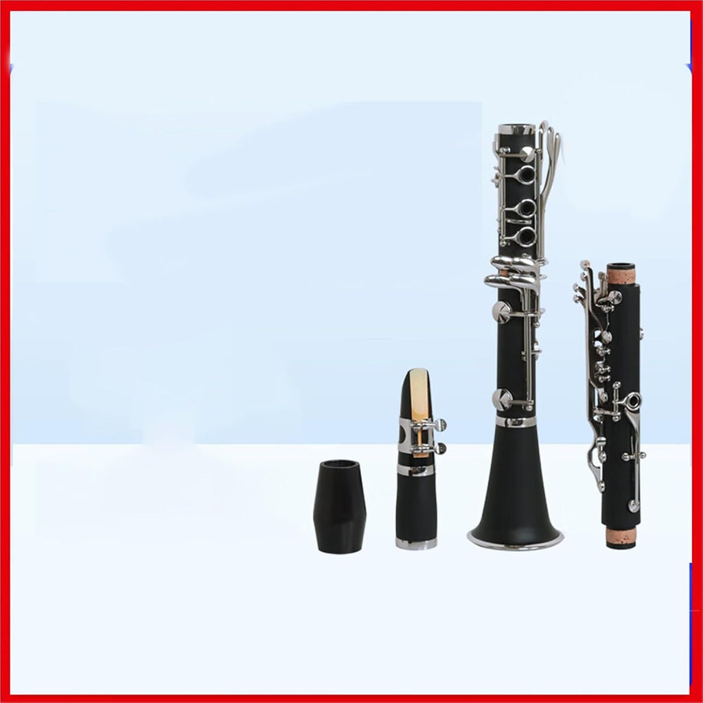 Bb Clarinet Ebony Double Reed Tube For Exams/Bands Clarinet Set