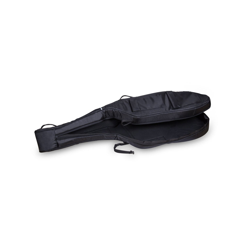 Crossrock Fiberglass Cello 4/4 Full Size Hardshell Case with Wheels in Yellow