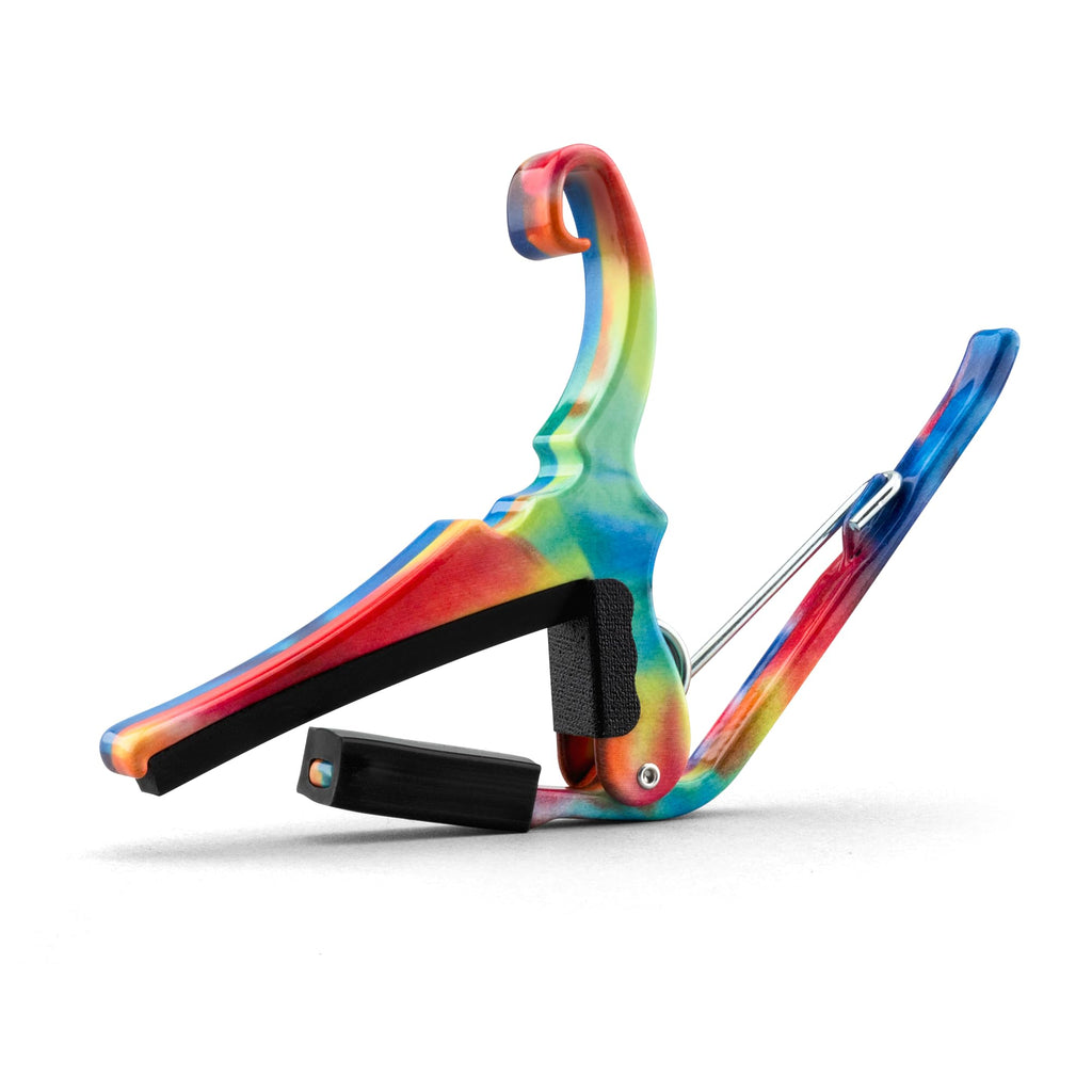 Kyser Quick-Change Guitar Capo for 6-string acoustic guitars, Black, KG6BA