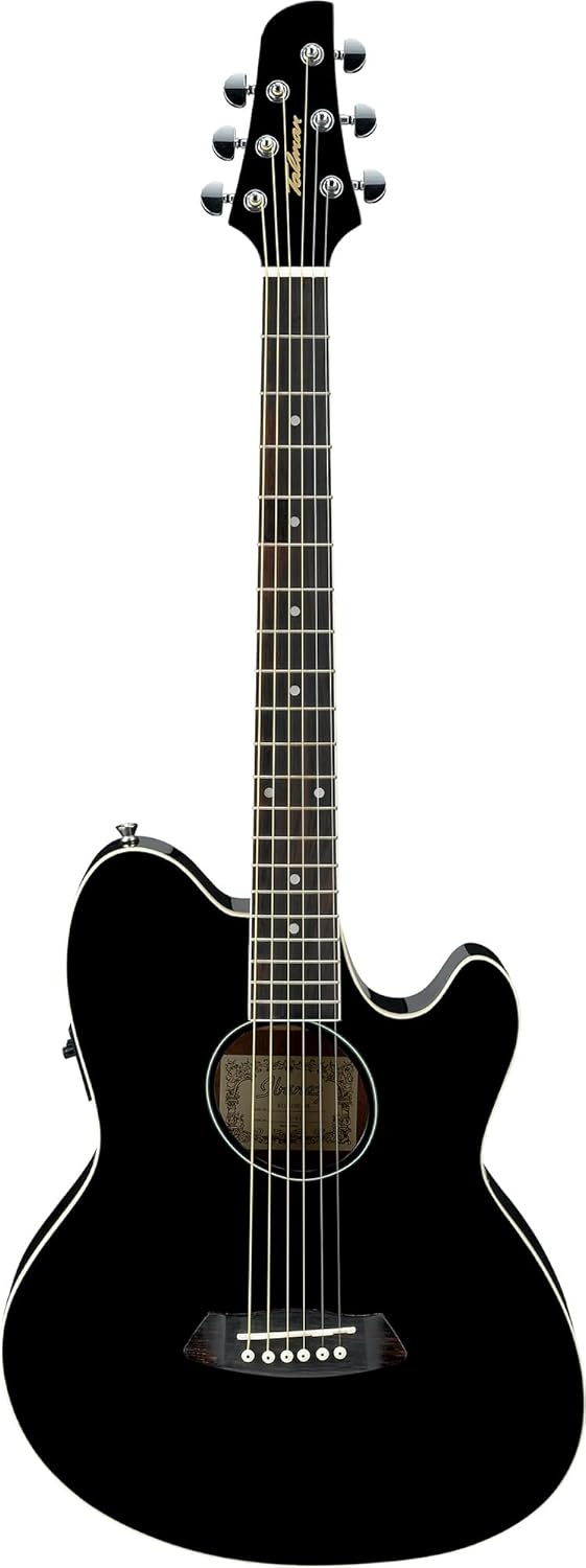 Ibanez Talman TCY10E Acoustic-electric Guitar - Black