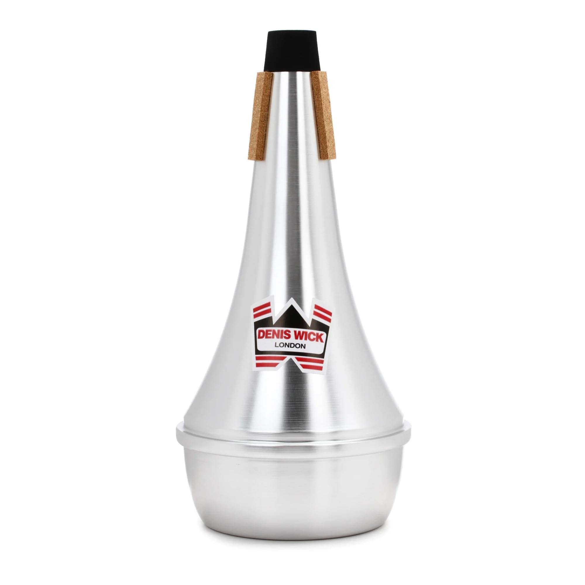 Denis Wick Trombone Straight Mute - Aluminum Mute for Trombone - Accessories for Brass Instruments - Low Tone Register - 3.9 x 6.3 x 1.6 inches