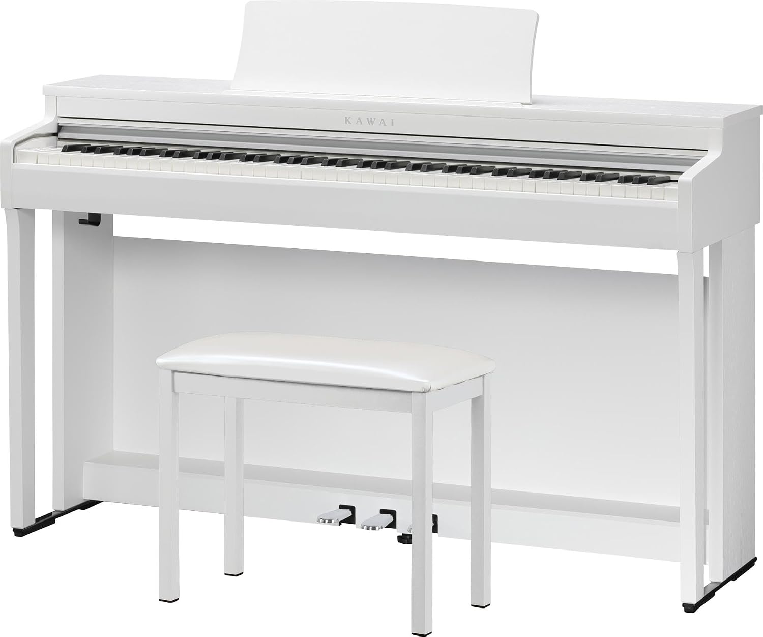 Kawai CN201 Digital Piano - Premium Satin White