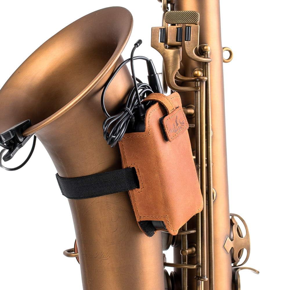 Trombone Mic Transmitter Pouch | Wireless Bodypack Holder for Stage, Studio & Live Performance