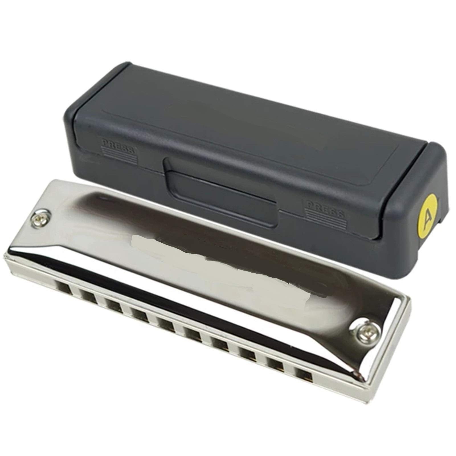 580/20 Diatonic Harmonica for MS Series Diatonic 10 Holes Mouth Organ Key C Musical Instruments Armonica Blues (Color : Key Bb)