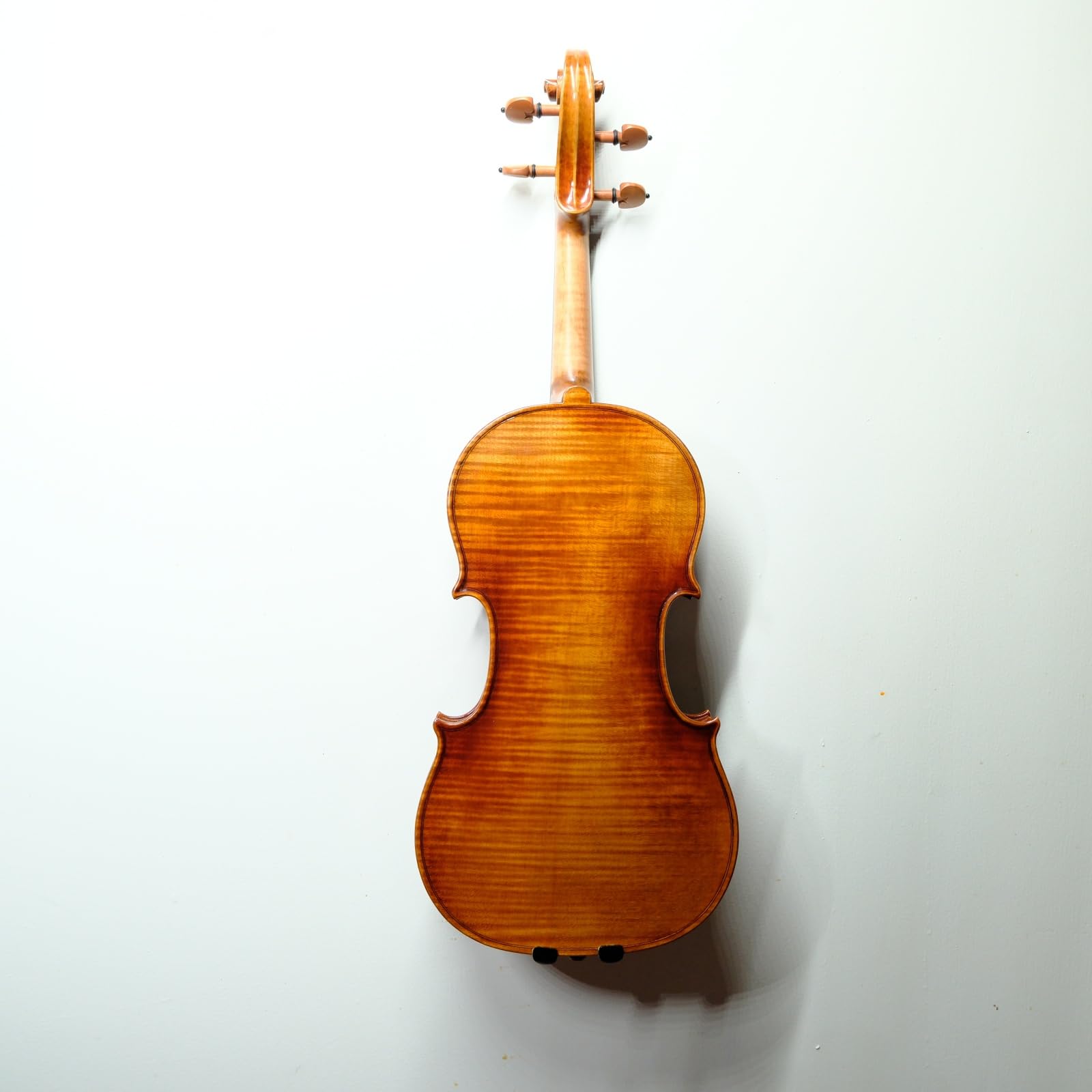 Master 4/4 Full-Size Violin | Hand-Varnished with 20+ Year Aged Italian Spruce & Bosnian Maple | Professional Orchestra Instrument for Professional soloists and session players (VIO1328)
